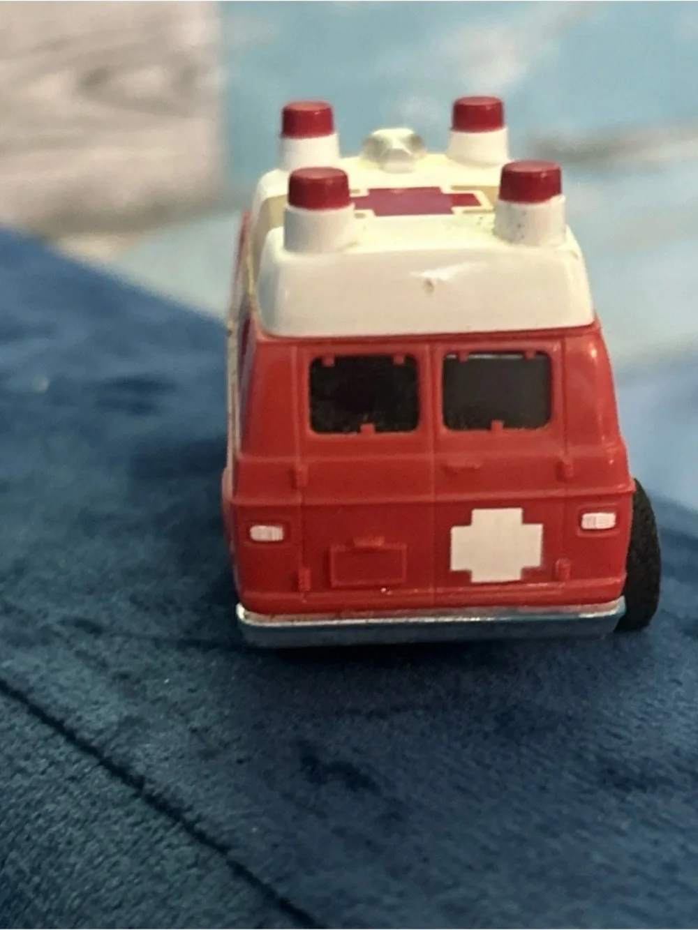 Vintage Aurora AFX HO Scale Dodge Rescue Van Slot Car Tested & Working